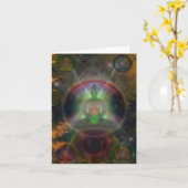 Vijf Boeddha Mandala Kaart (Gele Bloem)