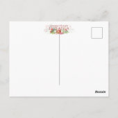 Vijf Boeken van de Torah Hebreeuws Engels in Rainb Briefkaart (Achterkant)