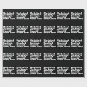 Vijf Boroughs ~ New York City Cadeaupapier (Vlak)