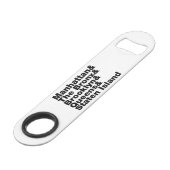 Vijf Boroughs ~ New York City Speed Flessenopener (Voorkant Gekanteld)