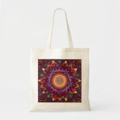 Vijf Buck Mandala-speelkaarten Tote Bag (Voorkant)