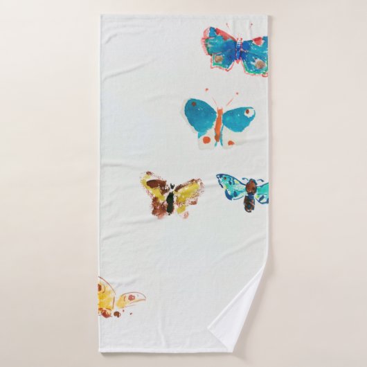 Vijf Butterflies, Redon Badhanddoek (Badhanddoek)
