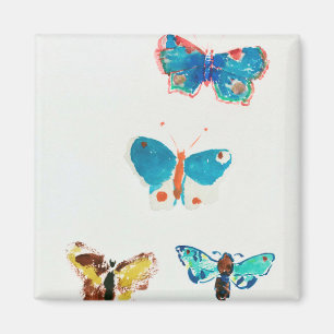 Vijf Butterflies, Redon Magneet