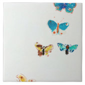 Vijf Butterflies, Redon Tegeltje (Voorkant)