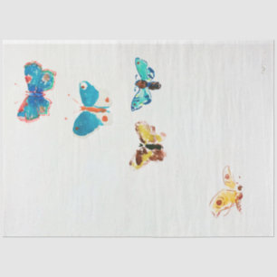 Vijf Butterflies, Redon Tissuepapier