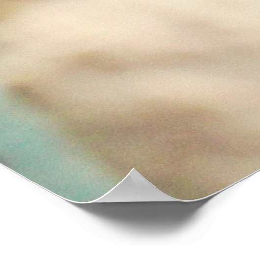 VIJF CAMELS OP VELD POSTER (Hoek)