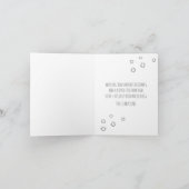 Vijf dagen van Covid-kerst Feestdagen Kaart (Binnen)