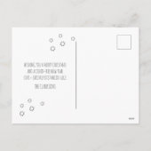 Vijf dagen van Covid-kerst Feestdagenkaart (Achterkant)