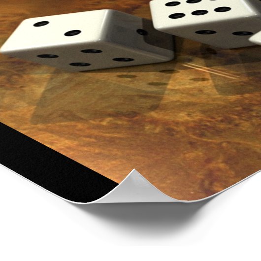 Vijf Dice Poster (Hoek)