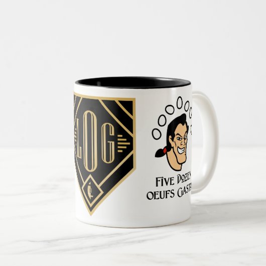 Vijf Dozen Ouds Gaston - Gents FF Logo Coffee Mok (Voorkant rechts)