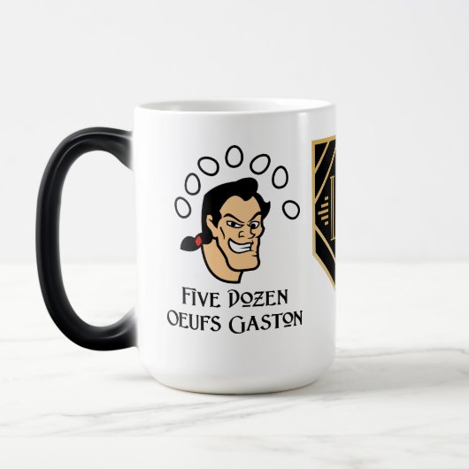 Vijf Dozen Ouds Gaston/Gents FF Logo Morphing Mok (Links)