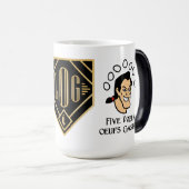 Vijf Dozen Ouds Gaston/Gents FF Logo Morphing Mok (Voorkant rechts)