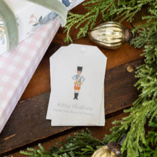 Vijf Drummers Drumming Gift Labels -  Cadeaulabel