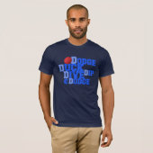 Vijf D's van Dodgeball T-shirt (Voorkant volledig)