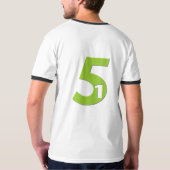 "vijf-één" front T-shirt (Achterkant volledig)