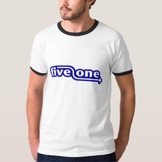 "vijf-één" front T-shirt (Voorkant)