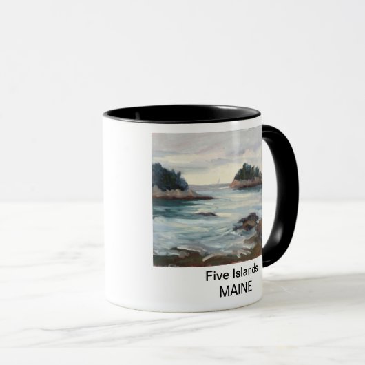 Vijf eilanden, Maine Mok (Voorkant rechts)