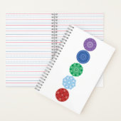 Vijf elementen Collage Mandala Notitieboek met mee (Binnen)