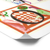 Vijf elementen en handdoeken poster (Hoek)