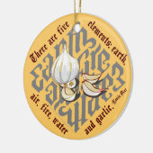 Vijf elementen keramisch ornament (Links)