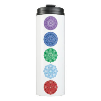 Vijf elementen Multi Color Thermal Tumbler Thermosbeker