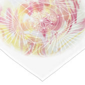 Vijf Elementen Waterverf Mandala Table Runner Korte Tafelloper (Hoek)