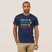 Vijf en Oh - het Shirt van de Mannen van de Flits  (Voorkant volledig)