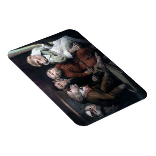 Vijf Fancy apen Magneet (Rechterzijde)