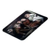 Vijf Fancy apen Magneet (Linkerzijde)