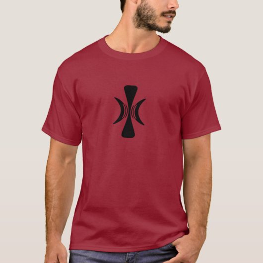 Vijf Fingered Hand van Eris T-shirt (Voorkant)
