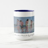 Vijf fonteinen Mok vrienden (Midden)