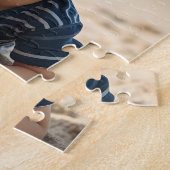 Vijf foto sjabloon | Gepersonaliseerde familiepuzz Legpuzzel (Zijkant)