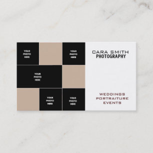 Vijf Foto-Visitekaartje Visitekaartje