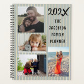 Vijf foto's Aangepaste Gezinsplanner Planner (Voorkant)