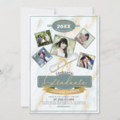 Vijf Foto's op Marmer Afstuderen ID892 Kaart (Voorkant)