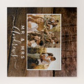 Vijf foto's van het roomkoppel puzzel legpuzzel (Horizontaal)