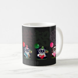Vijf Giant Panda Gods Koffiemok