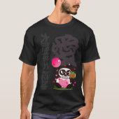 Vijf Giant Panda Gods T-Shirt (Voorkant)