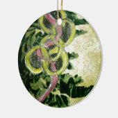 Vijf Golden Rings Keramisch Ornament (Links)