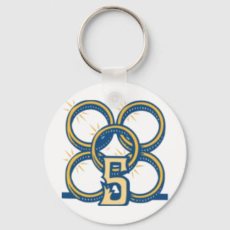 Vijf gouden ringen! sleutelhanger