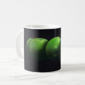 Vijf groene appels koffiemok (Voorkant links)
