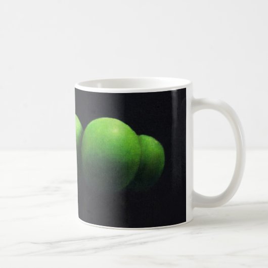 Vijf groene appels koffiemok (Rechts)