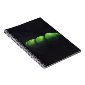 Vijf groene appels notitieboek (Rechterzijde)