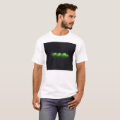 Vijf groene appels t-shirt (Voorkant volledig)
