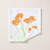 Vijf handgeschreven Californische papies Bad Handdoek (Wasdoekje)