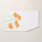 Vijf handgeschreven Californische papies Bad Handdoek (Handdoek)