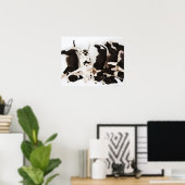 Vijf Harlequin Great Dane puppies slapen Poster (Thuiskantoor)