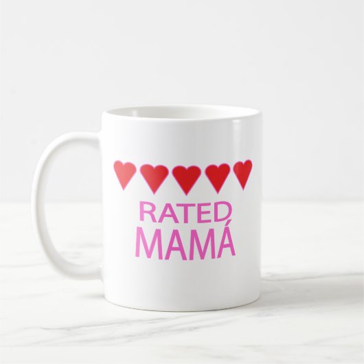 Vijf hart Mamá Koffiemok (Links)