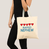 Vijf hart Nephew Tote Bag (Voorkant (product))