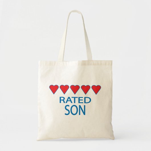Vijf hartstip tote bag (Voorkant)